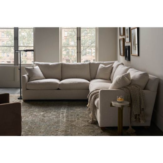 Picture of 106" x 110" Quick Ship Lilah Sectional - Plush Crypton Chenille