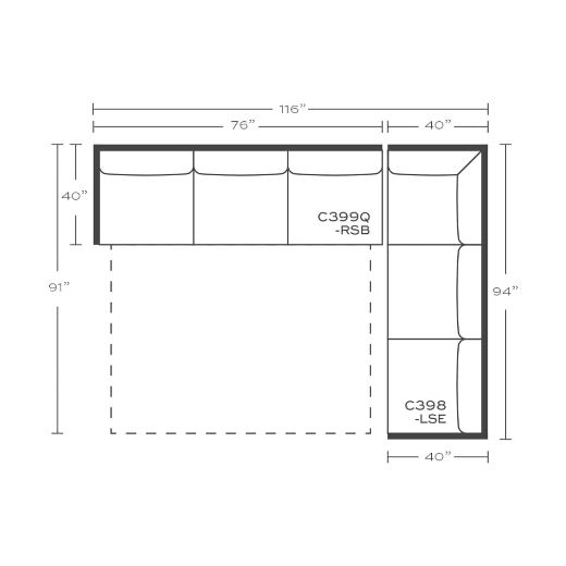 Picture of Masquerade Sectional