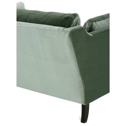 Picture of 71” Madeline Express Sofa - Antiqued Moss Velvet
