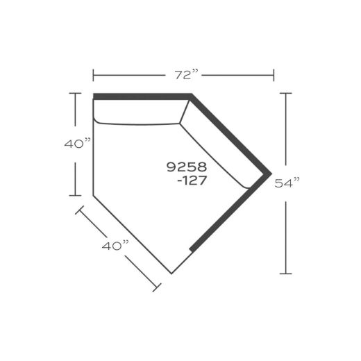 Picture of Brentwood Left Seated Ends