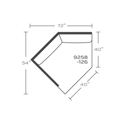 Picture of Brentwood Right Seated Ends