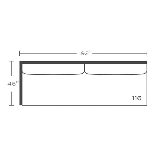 Picture of Bristol Right Seated Ends