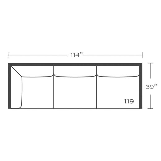 Picture of Derby Left Seated Ends