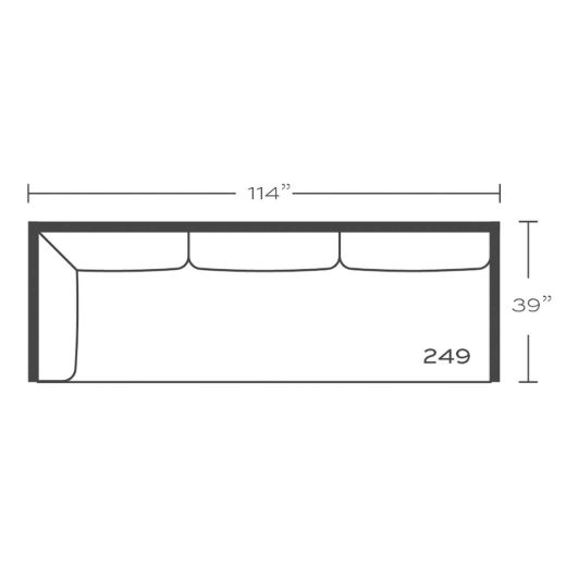 Picture of Derby Left Seated Ends