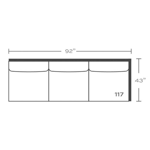 Picture of Laney Left Seated Ends