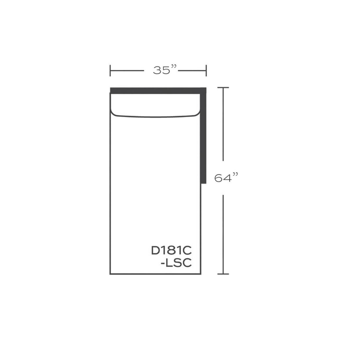 Picture of Monaco Left Seated Ends