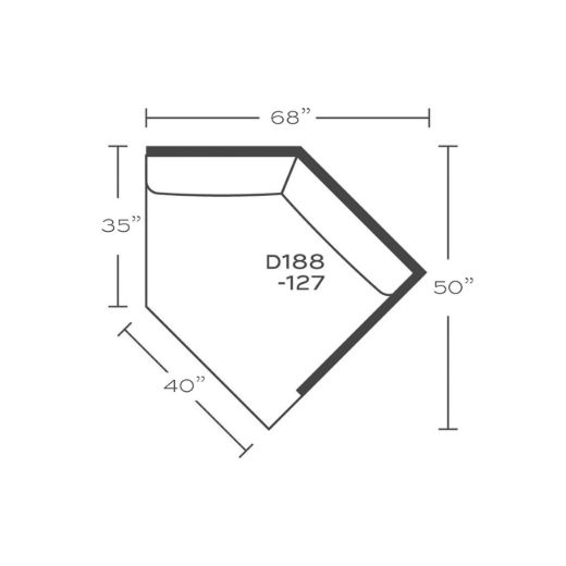 Picture of Monaco Left Seated Ends