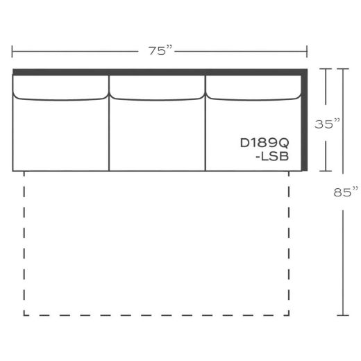 Picture of Monaco Left Seated Ends