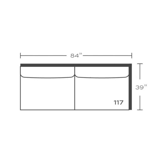 Picture of Sylvie Left Seated Ends