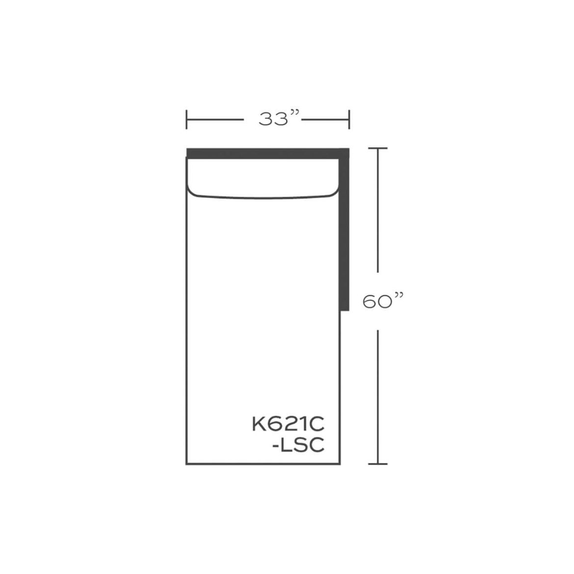 Picture of Townsend Left Seated Ends